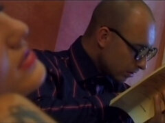 항문, 큰 엉덩이, 오랄섹스, 본디지, 흑갈색 머리, 가슴이 큰, 자연의 가슴, 젖가슴