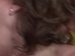 Pijpbeurt, Sperma in gezicht, Groep, Lesbisch, Rijpe lesbienne, Pissen