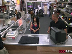 Nailing a Cuban chick for her TV - Hard Fuck