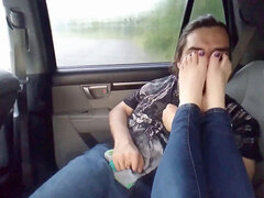 Wife feet, toe sucking, sole