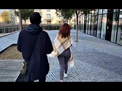 HUNT4K. Poor redhead slut with nice curves and pussy is fucking for scientific progress