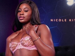 Africain, Gros cul, Noir ébène, Femelle, Allemand, Interracial, Nue  à poil, Public