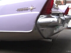 18 años, Lamer culo, Coche, Gafas, Cuero, Lesbiana, Lamidas, Puta