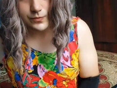 Mermaid Shemale Big Butt Sissy Big Ass Tranny Booty Trap Crossdresser Slut White Body