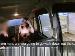 Fat milf sucked balls in taxi