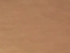 Sensi Teenage with natural tits and hairy pussy masturbates with a vibrator