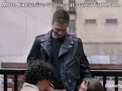 Pik sutte, Hanrej, Dobbelt penetration, Ansigt sidde, Slikning, Fisse, Trekant, Kone