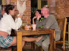 Engañando, Pareja, Estilo perrito, Cuadrupleta, Grupo, Orgía, Pov, Tetas