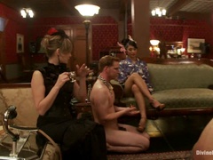 Anal, Blondin, Bondage, Brunett, Ansikte sitter, Femdom, Lesbisk, Fitta