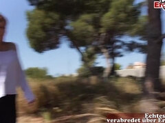 Classico, Pisello, Tedesca amatoriale, Hd, Naturale, Orgasmo, All'aperto, Magra