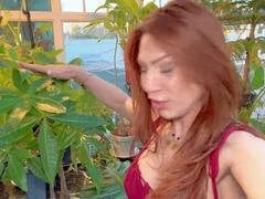 Amerikaner, Bak kulissene, Utendørs, Rødtopp, Solarium