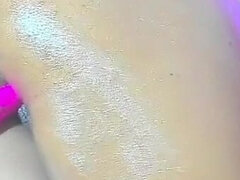 18 ans, Amateur, Gros cul, Gode, Femelle, Fille latino, Masturbation, Adolescente