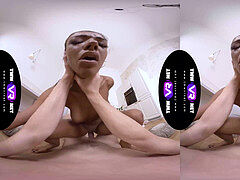 Doggy style vr, teen (18+) vr, banana vr