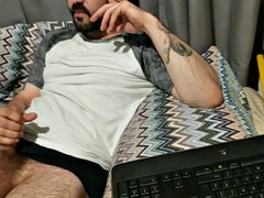 Stor pik, Homoseksuel, Onani