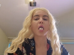 18 ans, Blonde, Fétiche, Fait maison, Solo, Adolescente