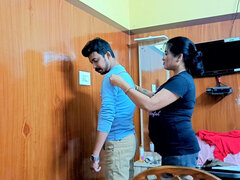 Sucer une bite, Rondelette, Couple, Fait maison, Indienne