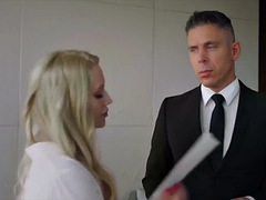 Deeper. Emma and Lily put on a power game for a married man