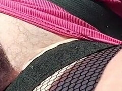 Dildo, Europäisch, Frau, Masturbation, Reif, Orgasmus, Solo, Strümpfe