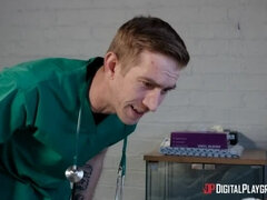 黒人, イギリス人, チン, 医者, バック, 看護婦, オマンコ, 現実