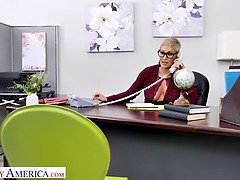 Ryan Keely seduces her employee and gives him a huge raise