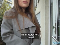 Public agent hot babysitter screws a finish stranger with a thick cock in her flat