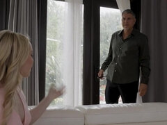 18, 아마추어, 금발의, 도기스타일, 핸드잡, Hd, 오르가슴, 여배우