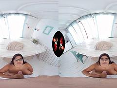 Test Me Then - Sheila Ortega: Blowjob, Doggy  Cowgirl VR Porn
