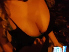 Amateur, Grosse bite, Gros seins, Queue, Fait maison, Fête, Pov, Public