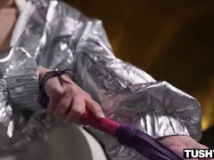 Sexy Babe Sirena Milano Anal Filled Gaped Tight Ass Doggy Style