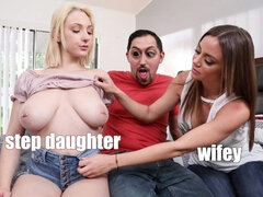 Store pupper, Kukk suging, Familie, Kvinner mann, Hd, Latina, Milf, Tenåring