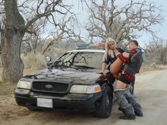 Booty MILF cop Bridgette impassioned sex