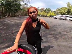 Leie, Asiatisch, Grosser schwanz, Blasen, Freundin, Hardcore, Pov, Thai