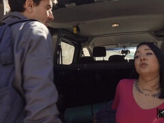 Stranded Valeria Finds Interracial Heat on the Road