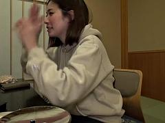 No x Creampie Sex with that beautiful model at the inn!! Part 1