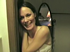 Louise dancing with ass close up