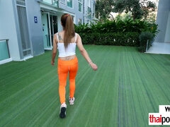 Amatör, Asiatisk, Stora tuttar, Avsugning, Snopp, Pov, Tonåring, Tuttar