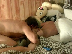 Big dick meets tight ass for some passionate gay breeding action