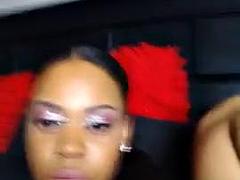 素人, 黒人, 黒人, オナニー, 公共, 一人