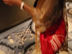 Silicone blonde with monster boobs - Homemade POV blowjob n handjob