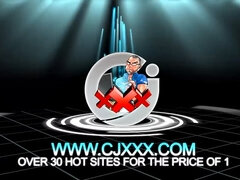 Asiático, Amarrada, Pies, Fetiche