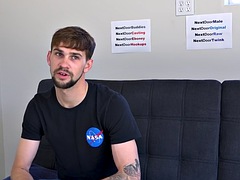 Leie, Grosser schwanz, Schwul, Masturbation, Solo, Tätowierung