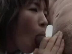 18 anni, Asiatica, Pompino, Giapponese, All'aperto, Pubblico, Figa, Ragazza