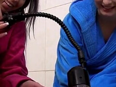 18 éves, Cumizás, Ondó fröcskölés, Európai, Csoport, Kőkemény, Tini, Begyek