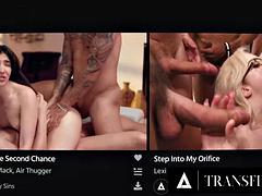 TRANSFIXED - Medical Checkup Turns Into Hot Sex With Sexy Trans Doctor Who Need Cum In Her Mouth