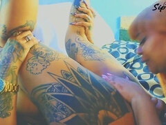 Di colore, Lesbica, Mamma che vorrei scoparmi, Orgasmo, Leccare il buco del culo