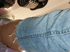 Sexy Brunette Tries on Tights, Hairy Pussy, Big Ass, Big Tits. Amateur Wife Hairy Pussy, Big Tits, Big Nipples, Big Ass.