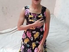 Showing the video leads to a wild night with bhabhi