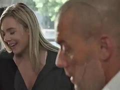 Grosse titten, Blondine, Tätowierung, Titten