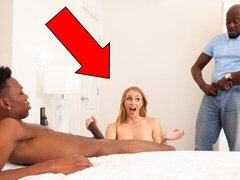 Awesome double penetration with a whitey Angel Youngs