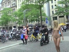 Czech woman nude in Amsterdam 2